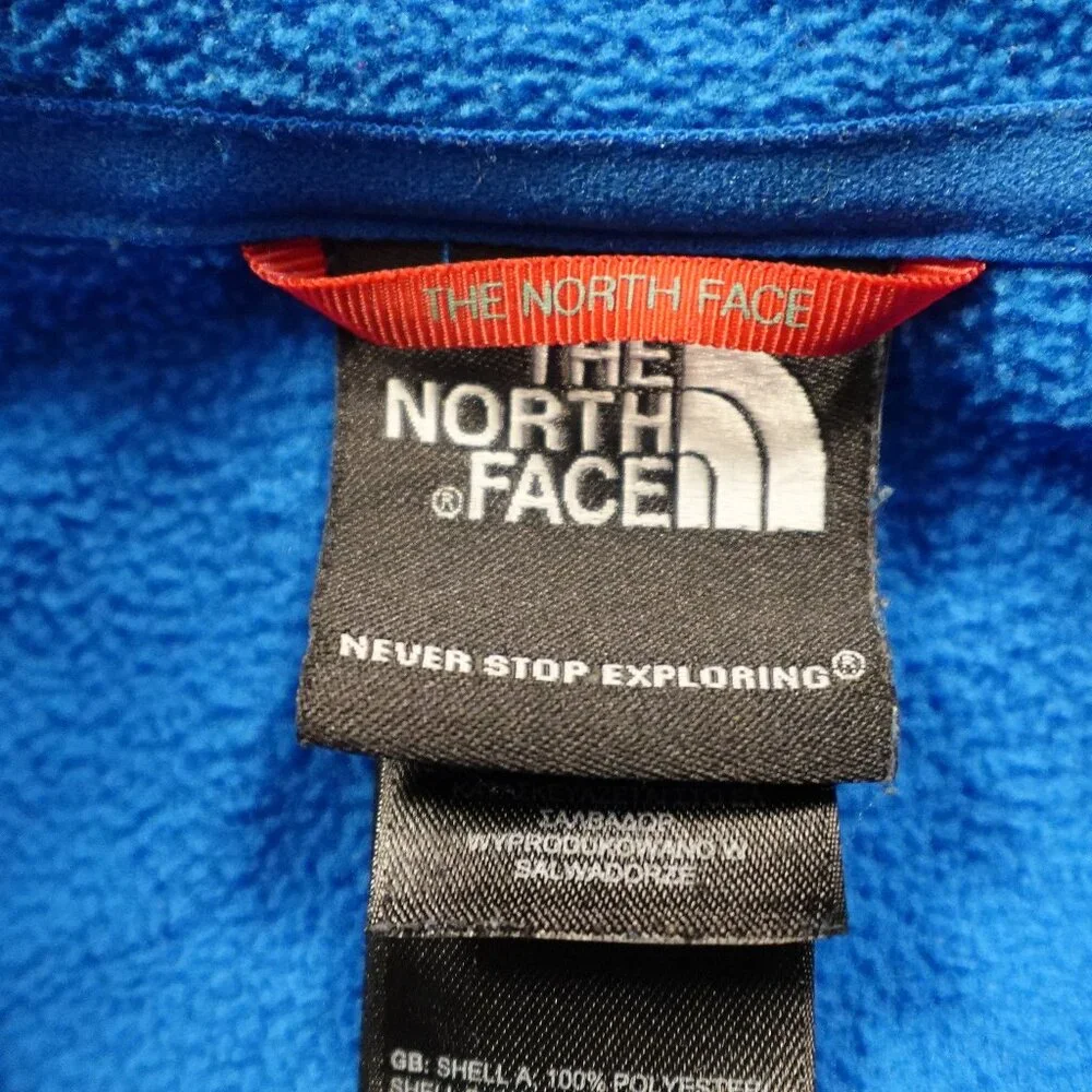 The North Face Fleece full zip jacket‎ men's XXL blue